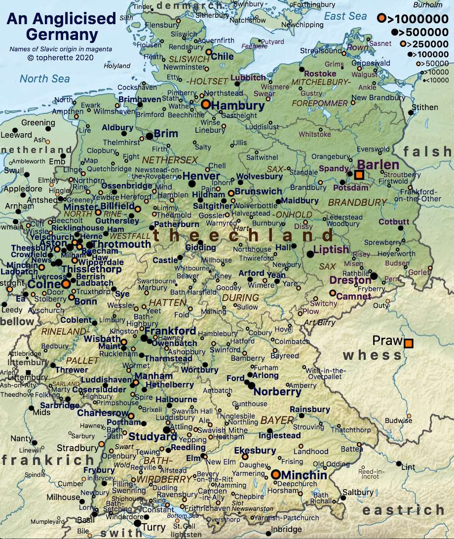 Deutschland auf Englisch