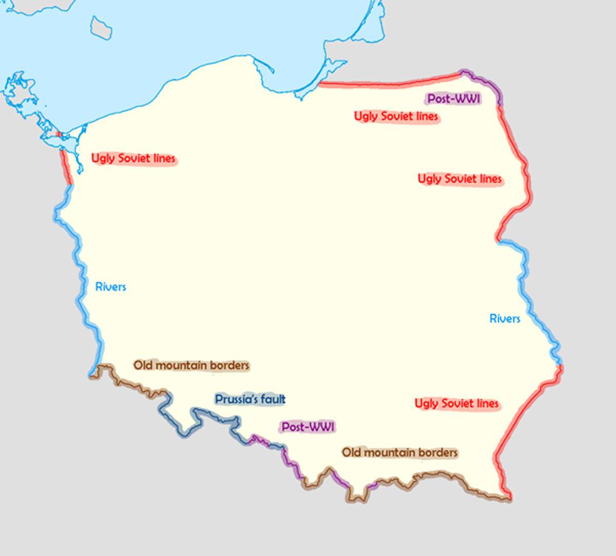 Explaining Poland's Modern Borders