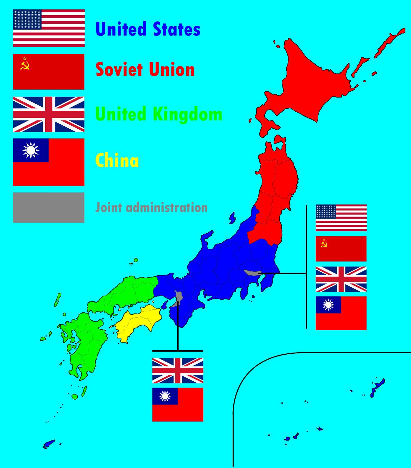 Proposed postwar occupation of Japan after World War 2
