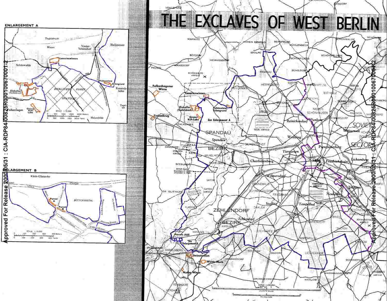 The Exclaves of West Berlin (1967)