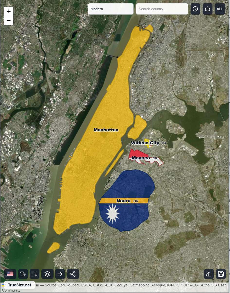 The World's 3 Smallest Countries — All Fit Inside Manhattan
