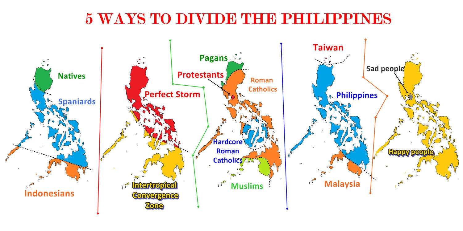 5 Ways to Divide The Philippines