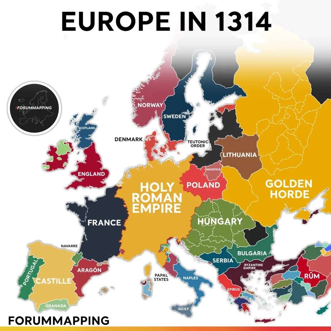 Europe in 1314