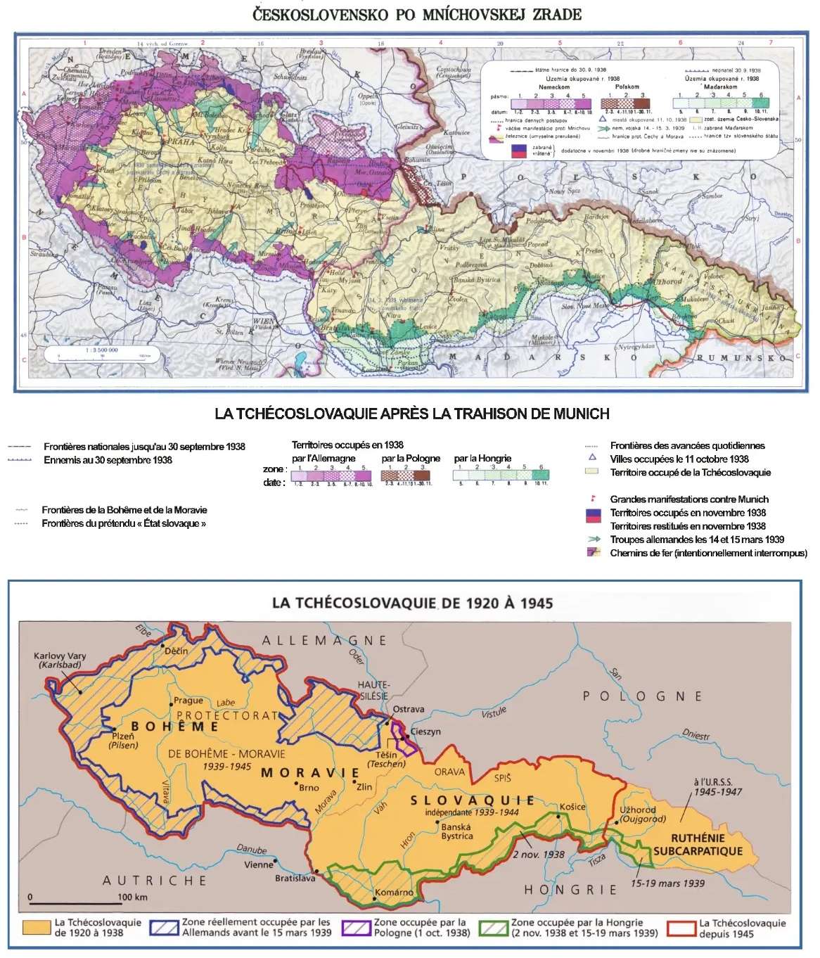 The Dismantling of Czechoslovakia (1938-1939)