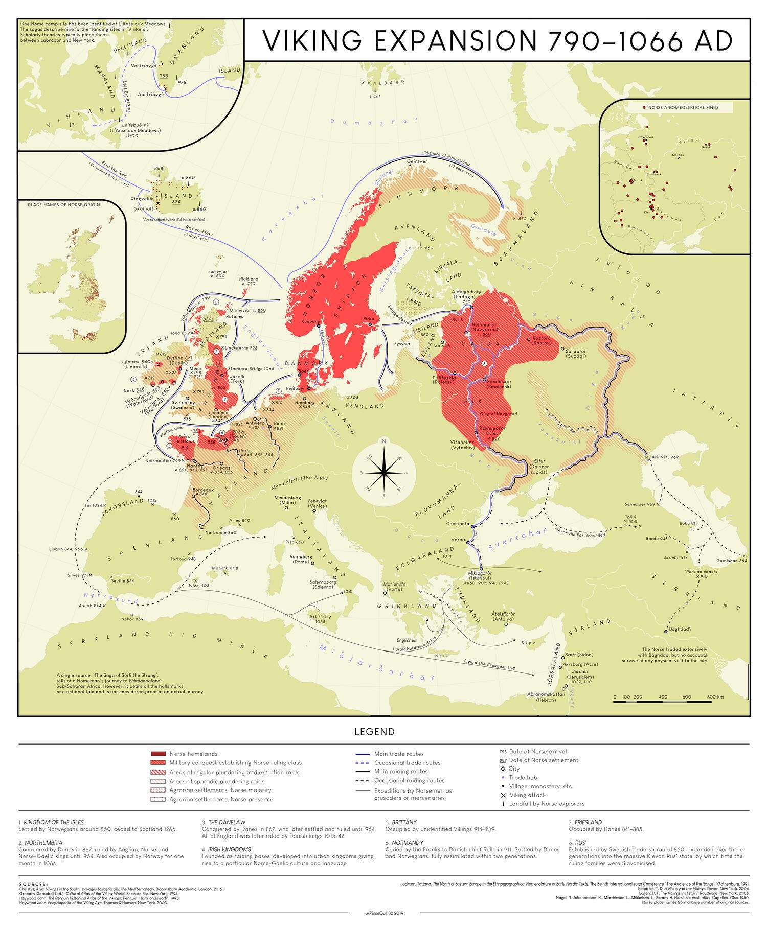 Viking Expansion, 790-1066 AD