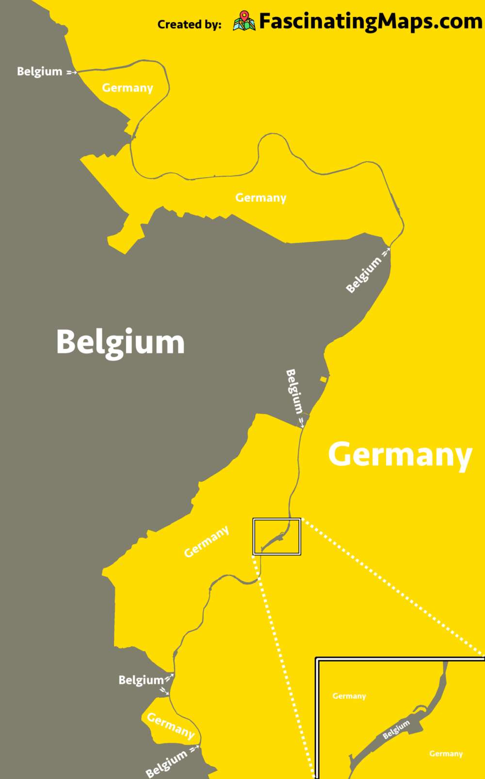 German exclaves in Belgium