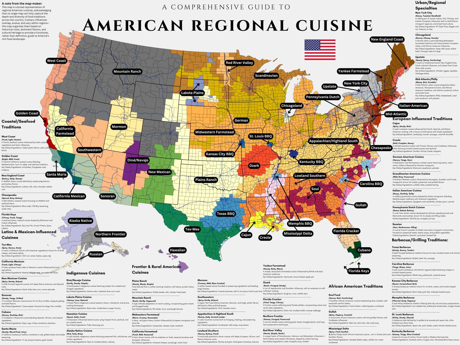 Comprehensive Guide to American Regional Cuisine