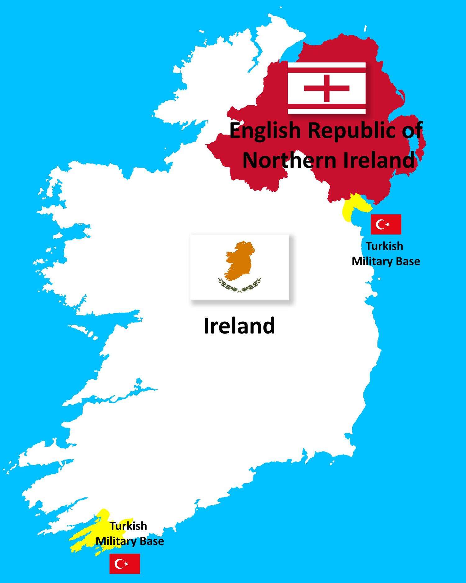 Ireland if it was former Turkish colony