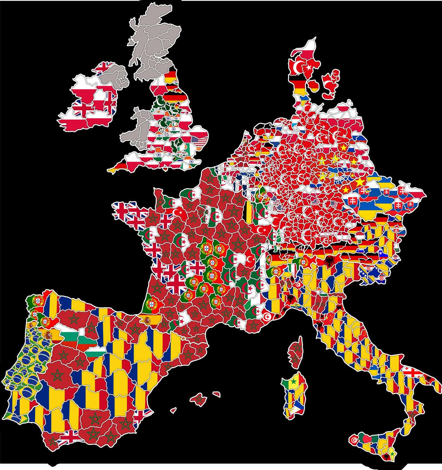 Most common immigrant in Europe