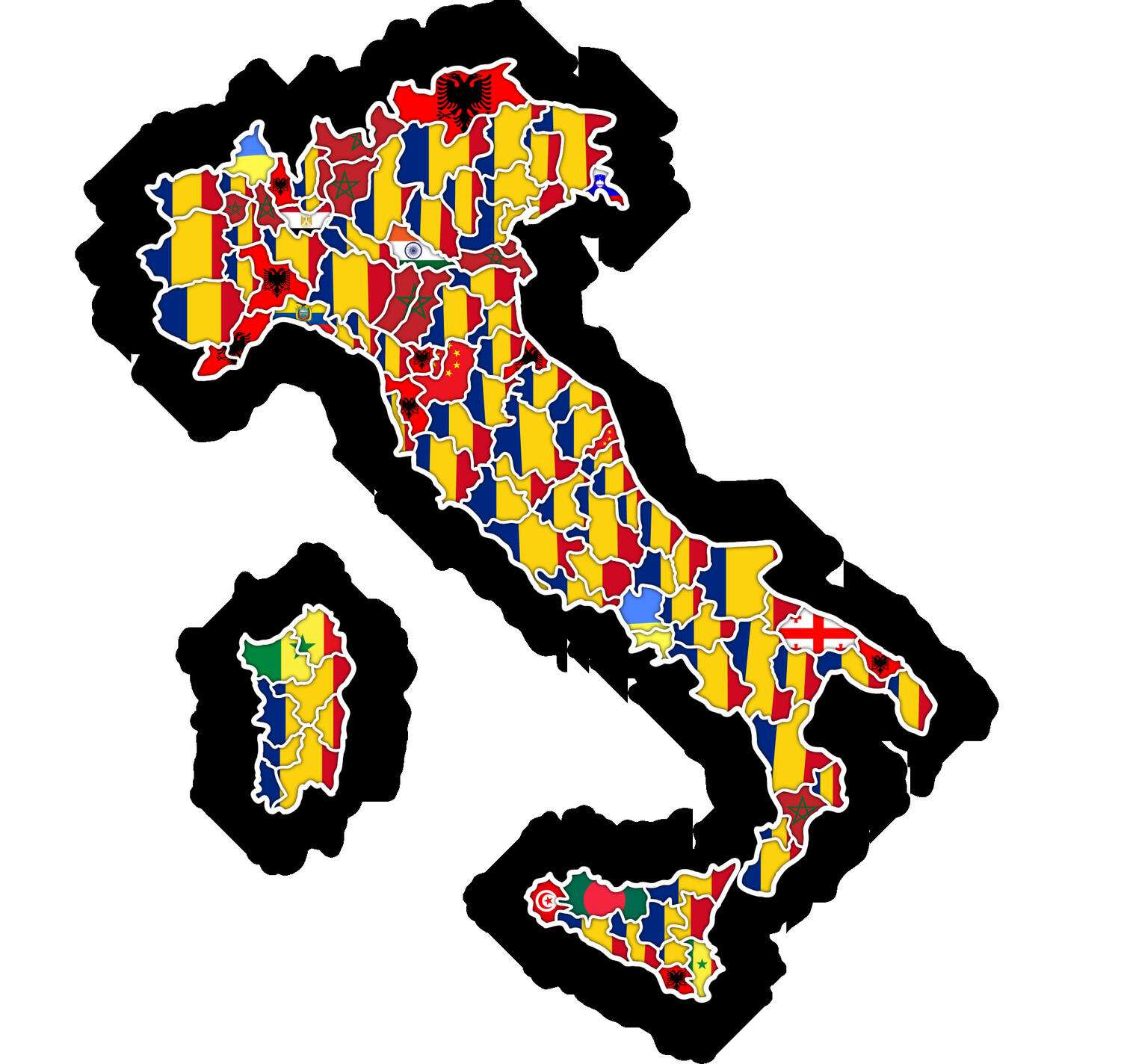 Most common immigrant Italy