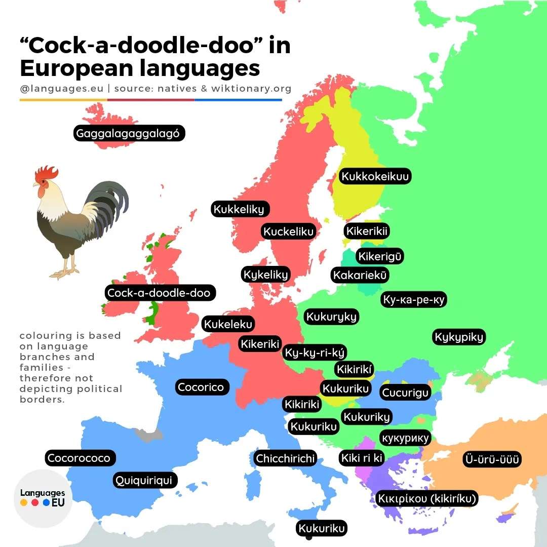 Cock-a-Doodle-Doo Across Europe