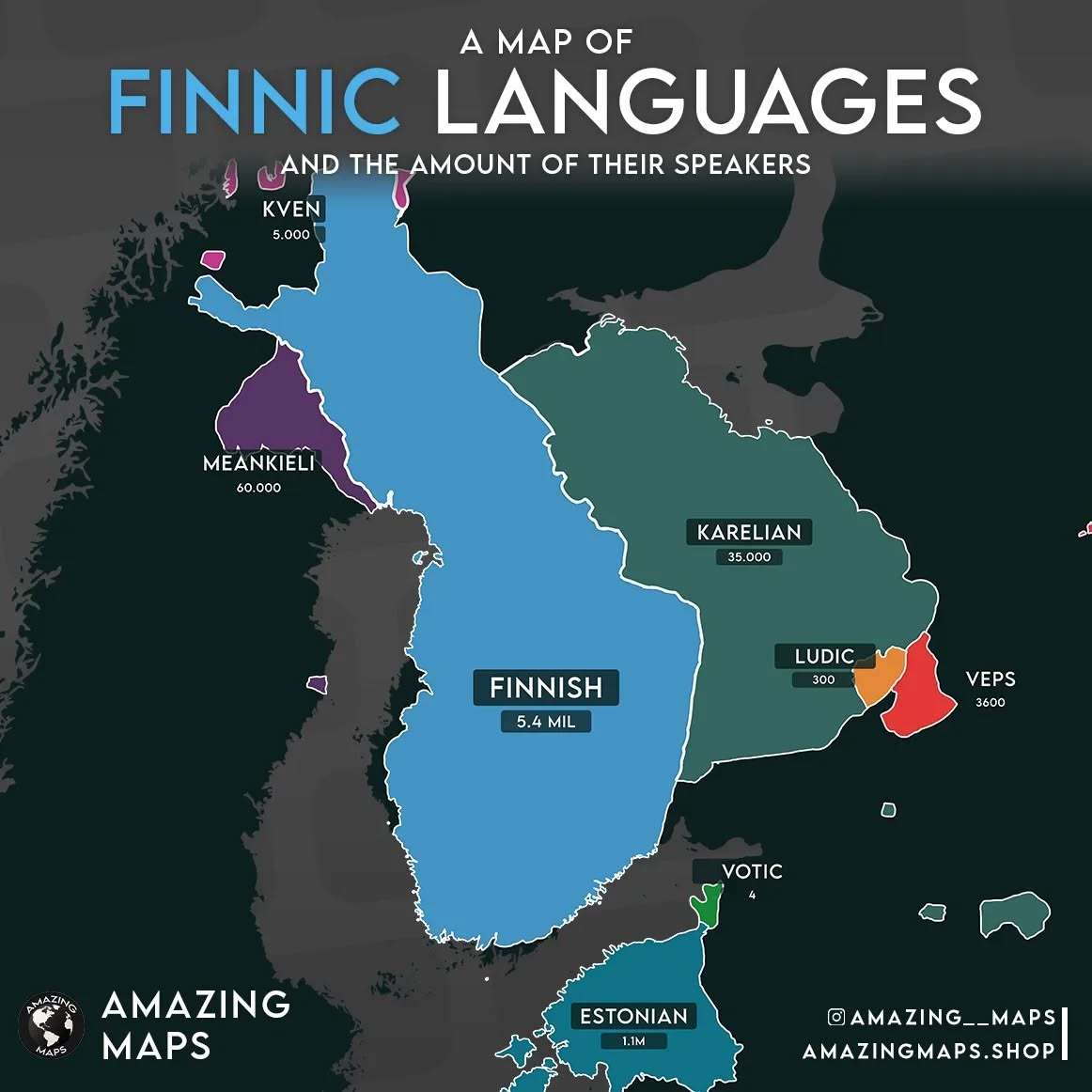 Finnic languages and their speakers