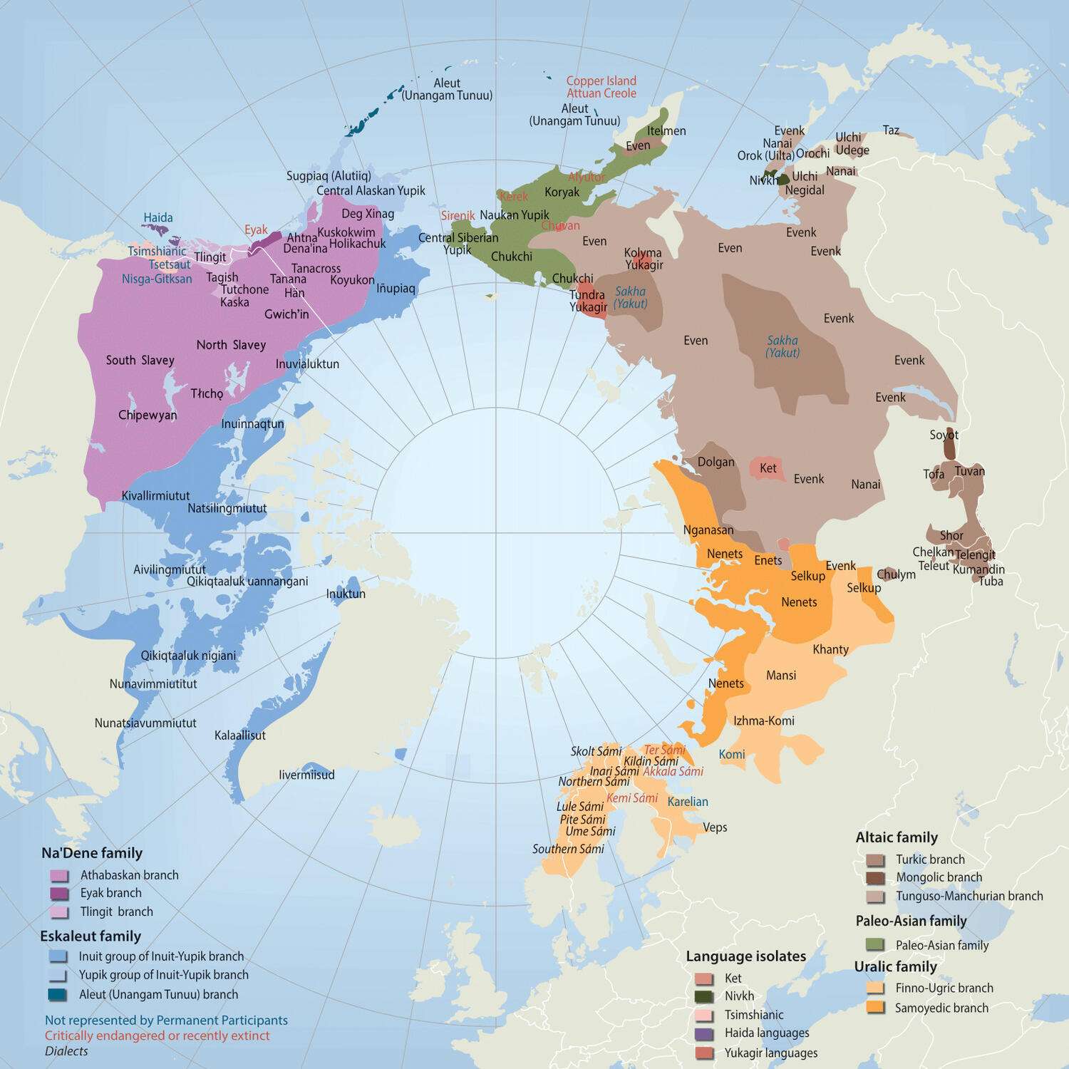 Indigenous Languages of the Arctic Circle