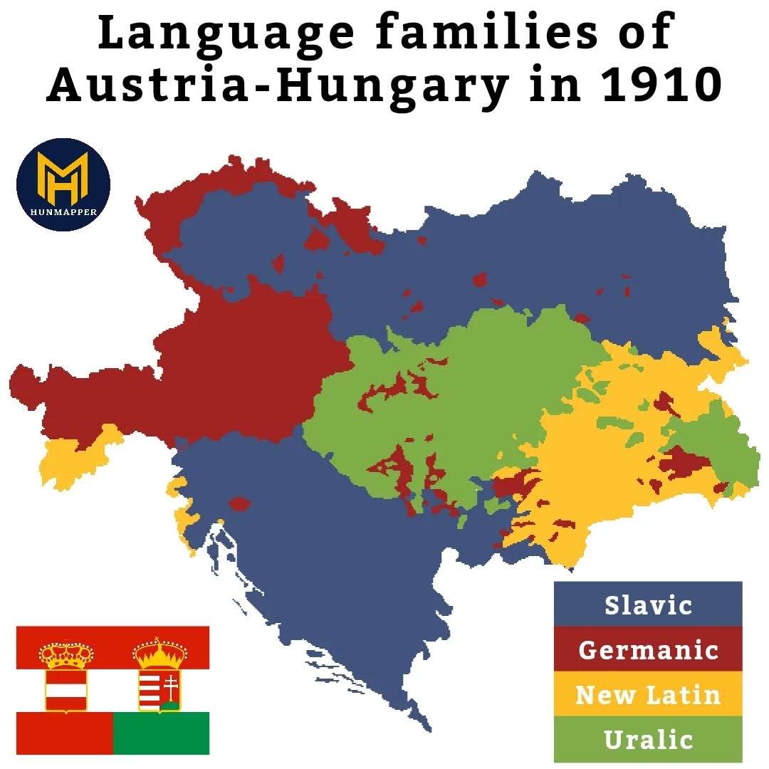 Language families of Austria-Hungary