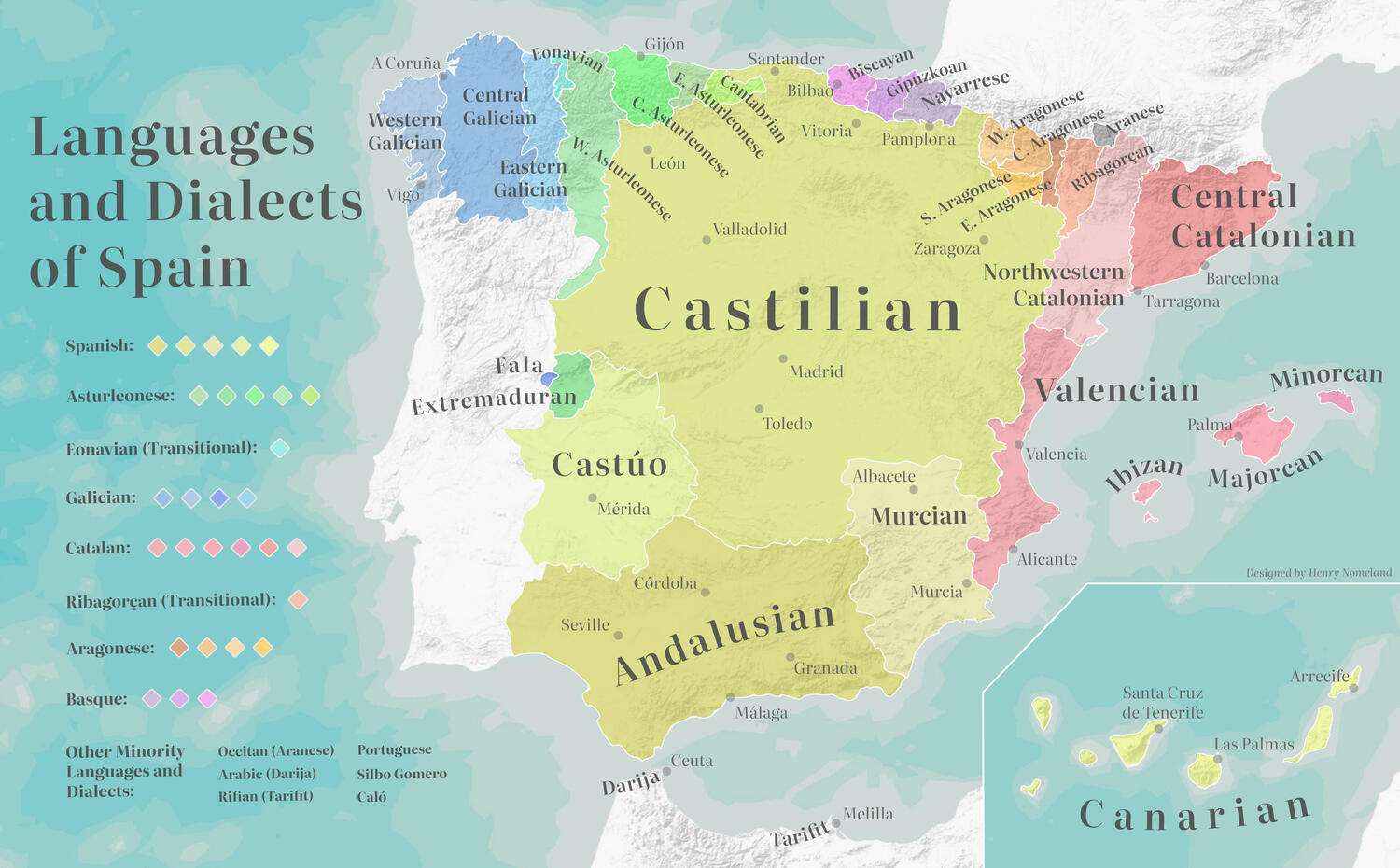 Languages and Dialects of Spain
