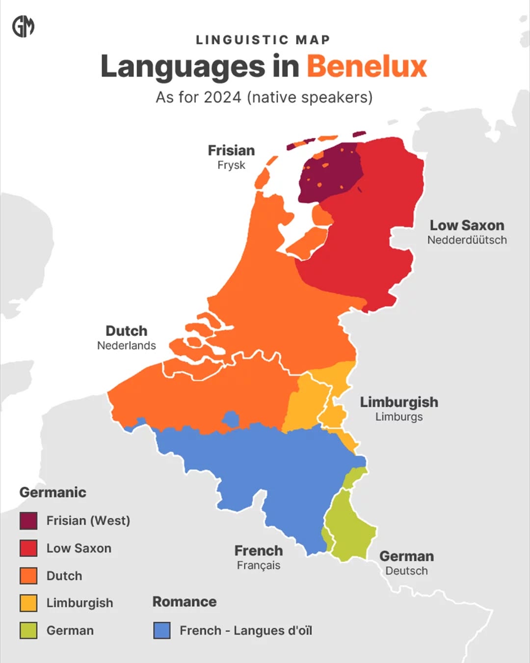 Languages in Benelux (2024)