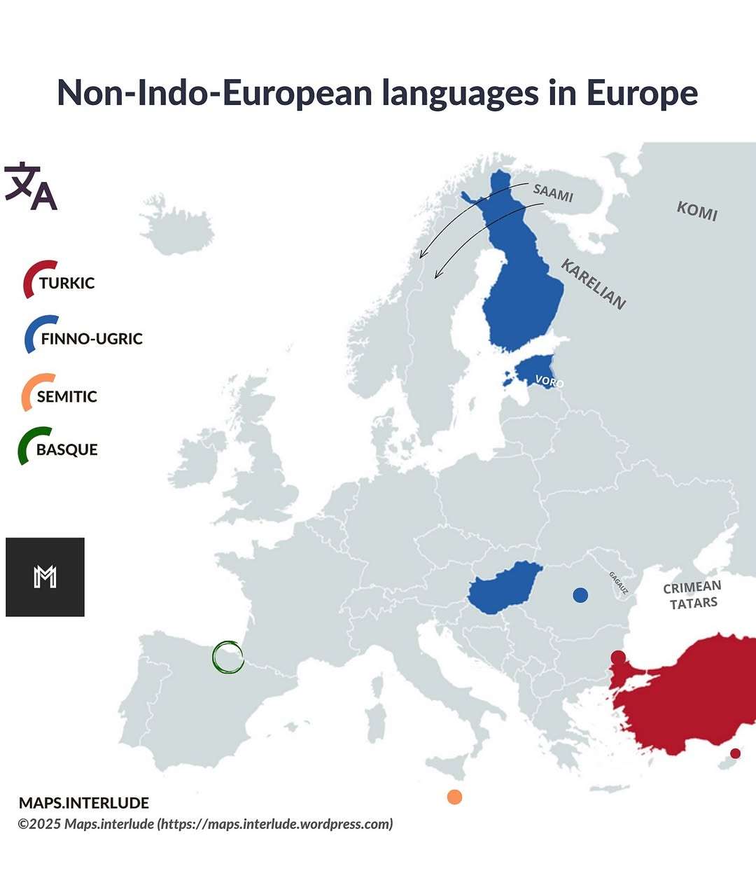 Non-Indo-European languages in Europe