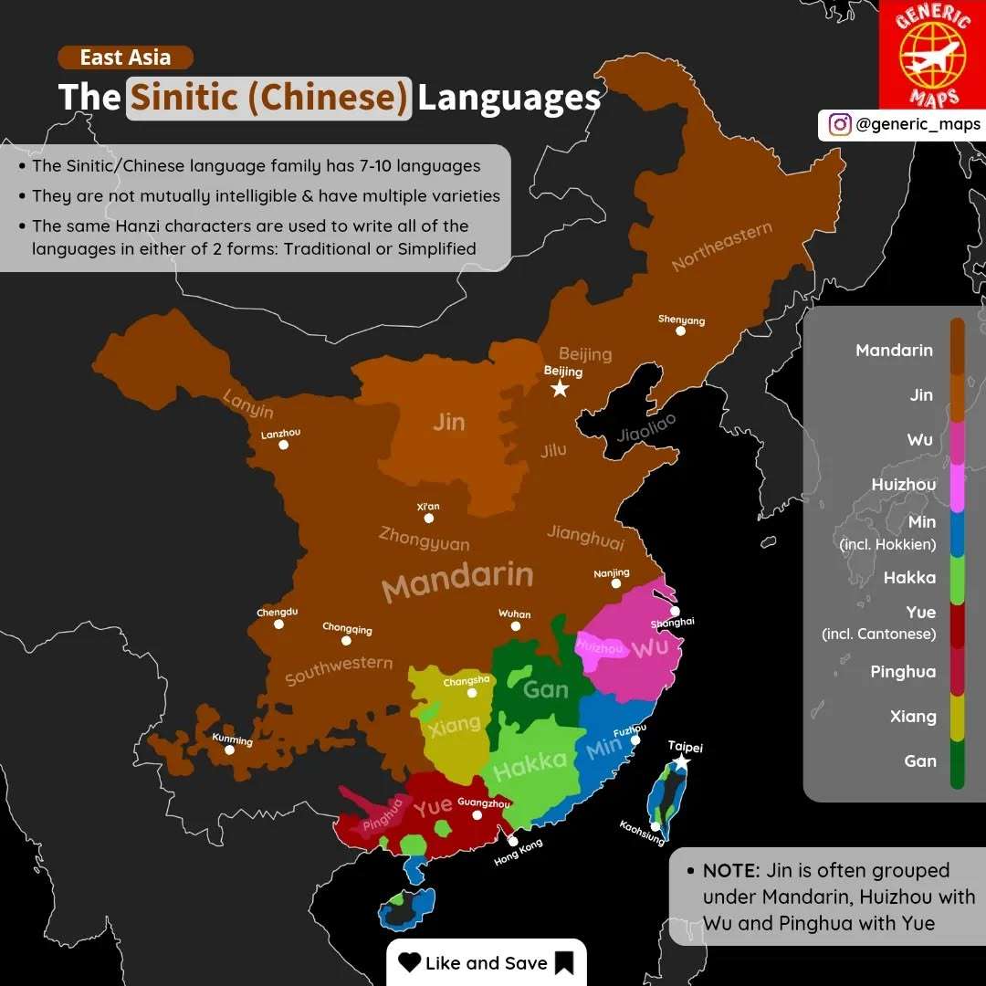 The Sinitic languages
