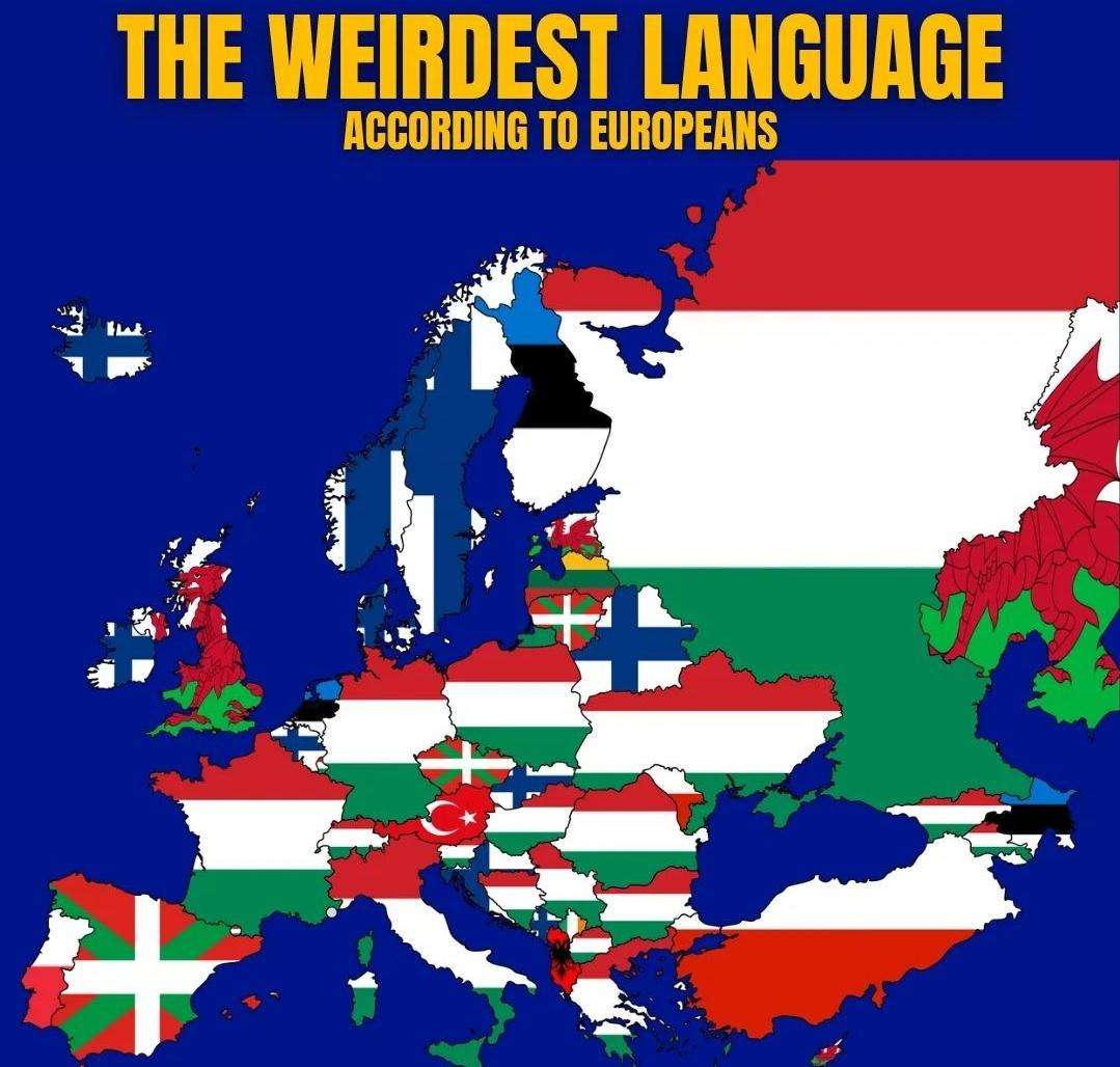 The Weirdest Language According to Europeans