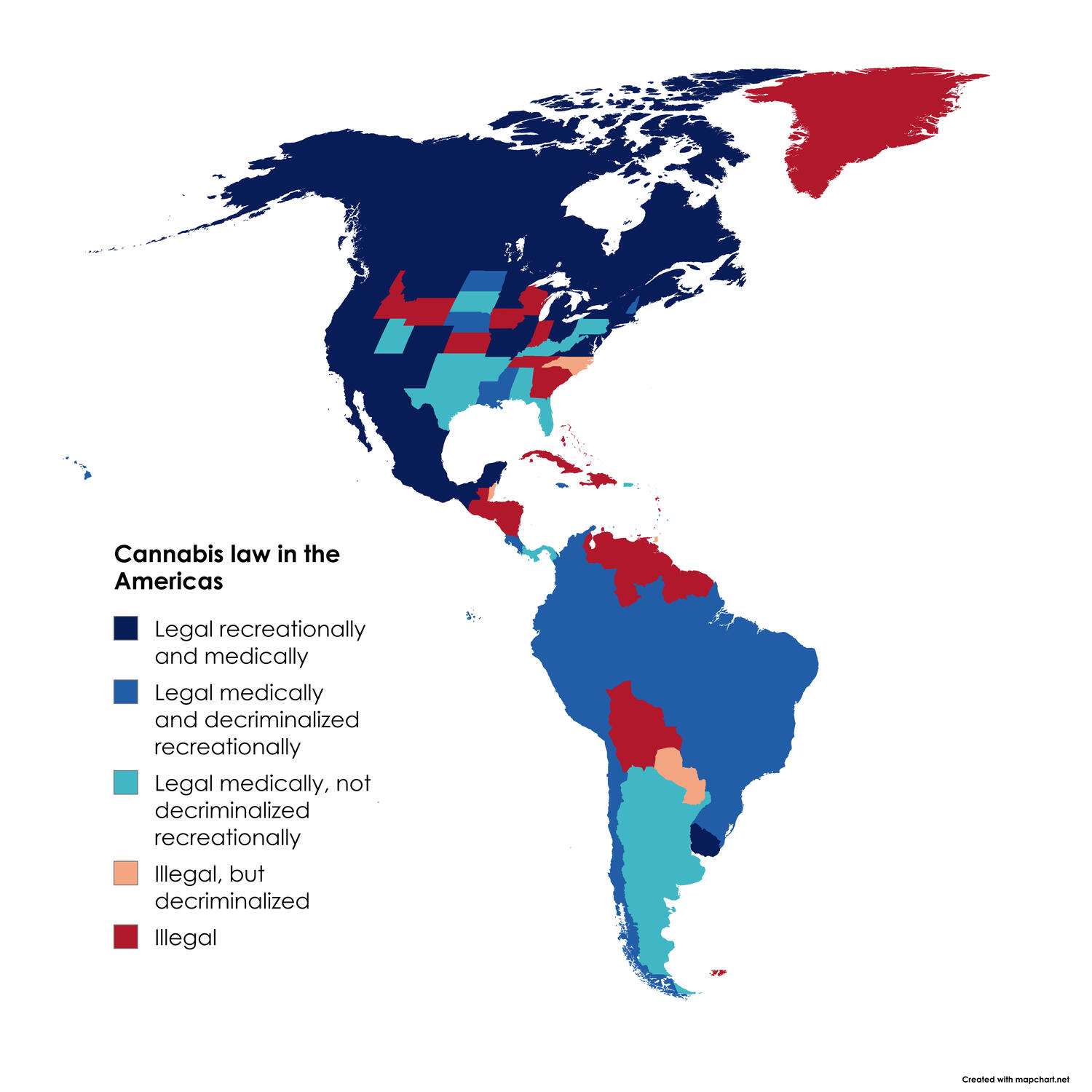 Cannabis law in the Americas