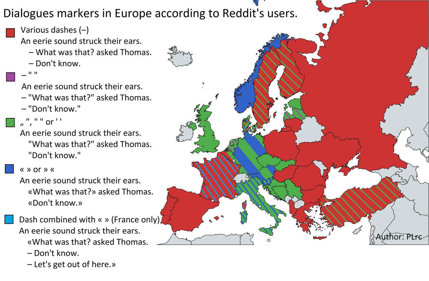 Dialogues markers in Europe
