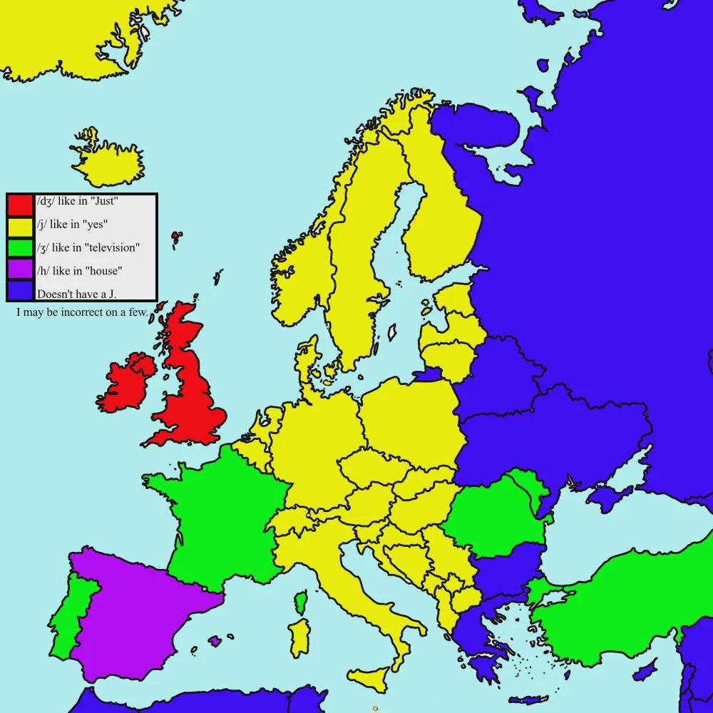 How different countries pronounce the J in JPEG