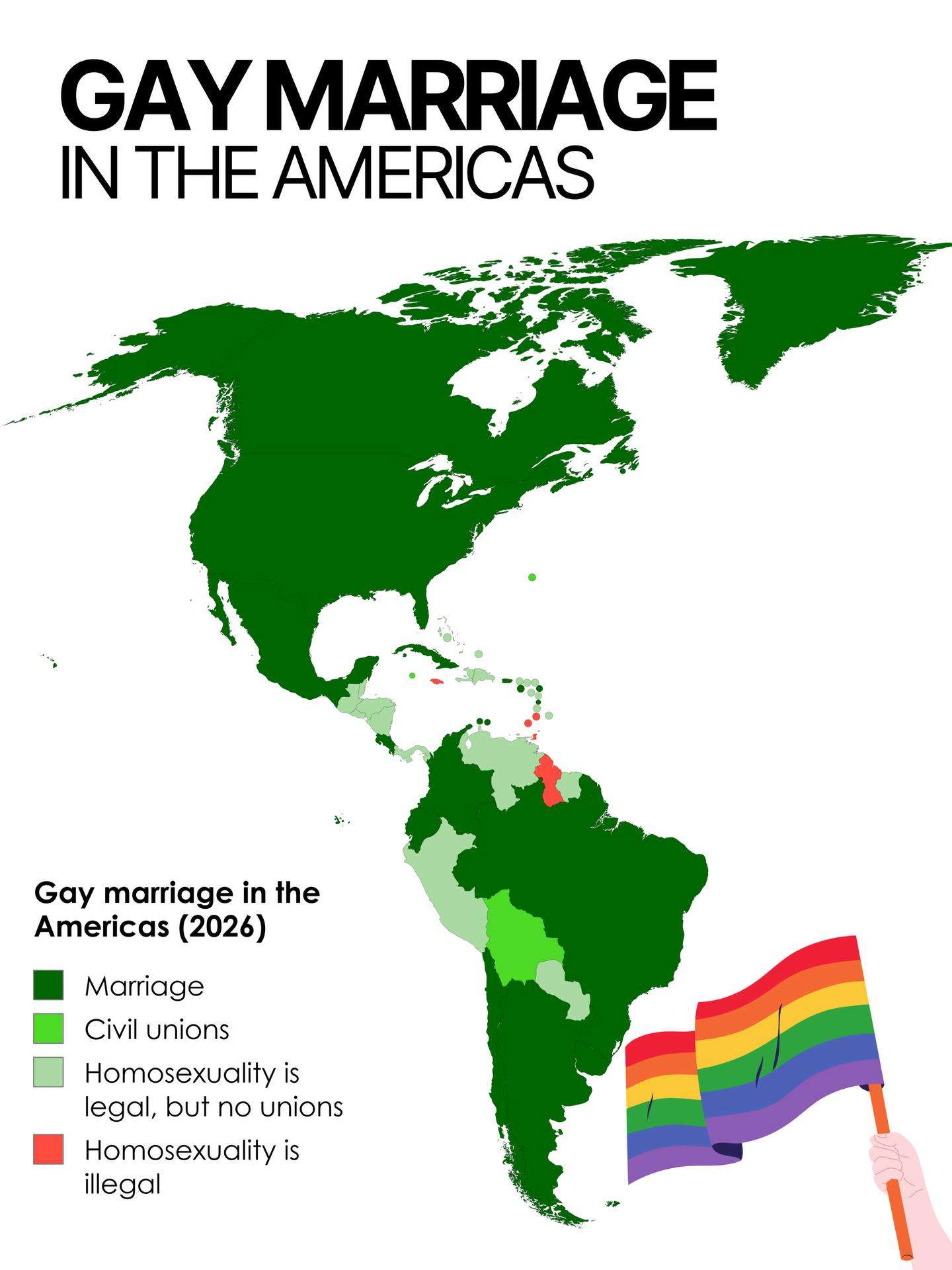 Gay marriage in the Americas