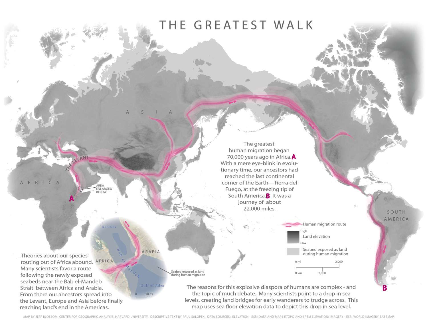 The Greatest Walk: Early human migration