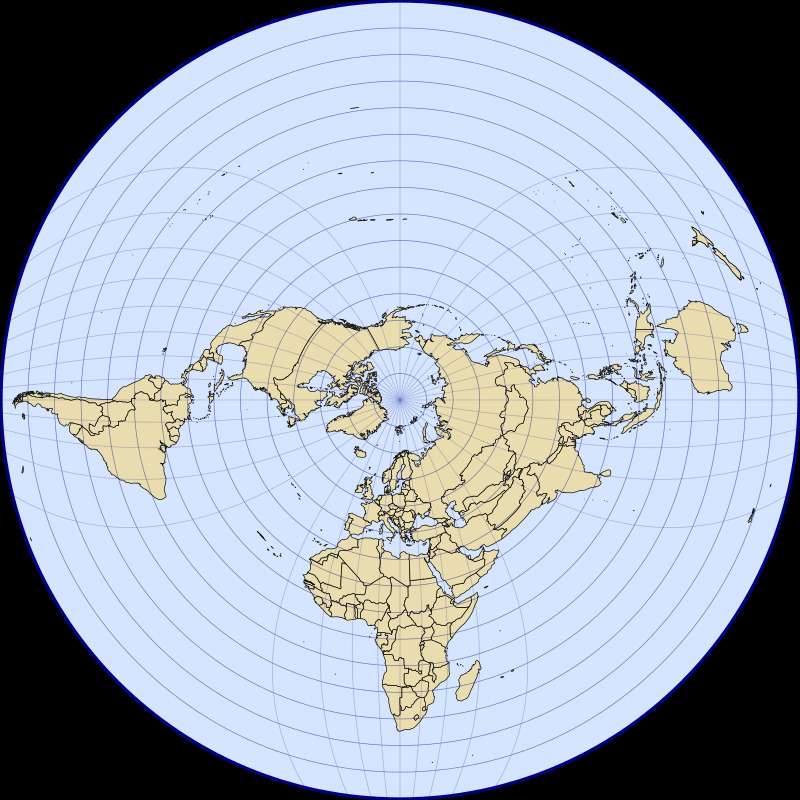 Hellerick boreal triaxial projection