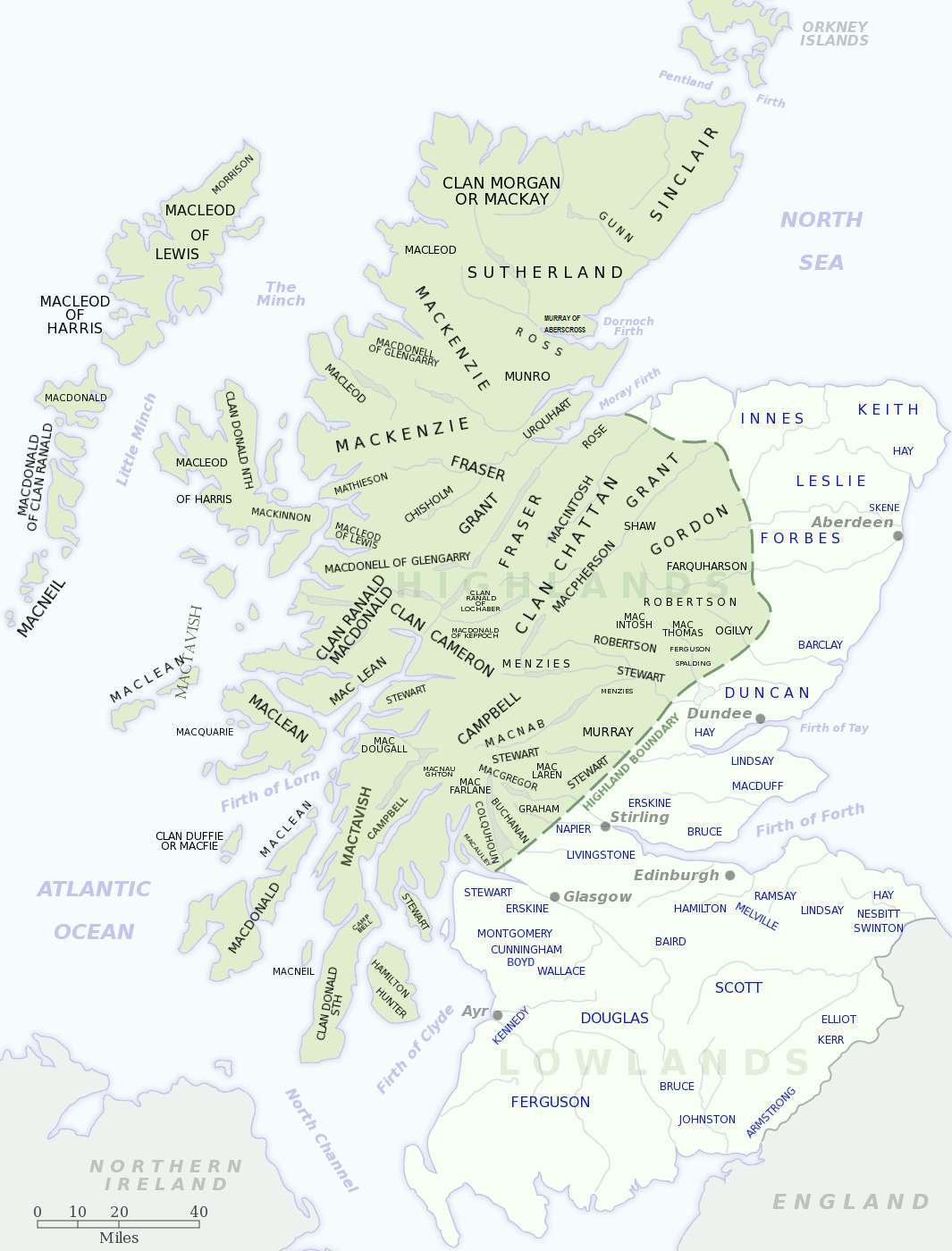 The Clans of Scotland