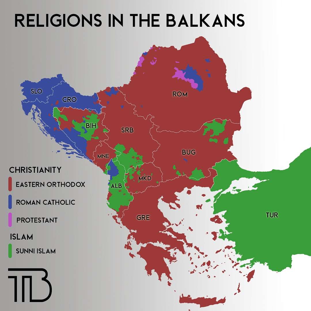 Religions in the Balkan