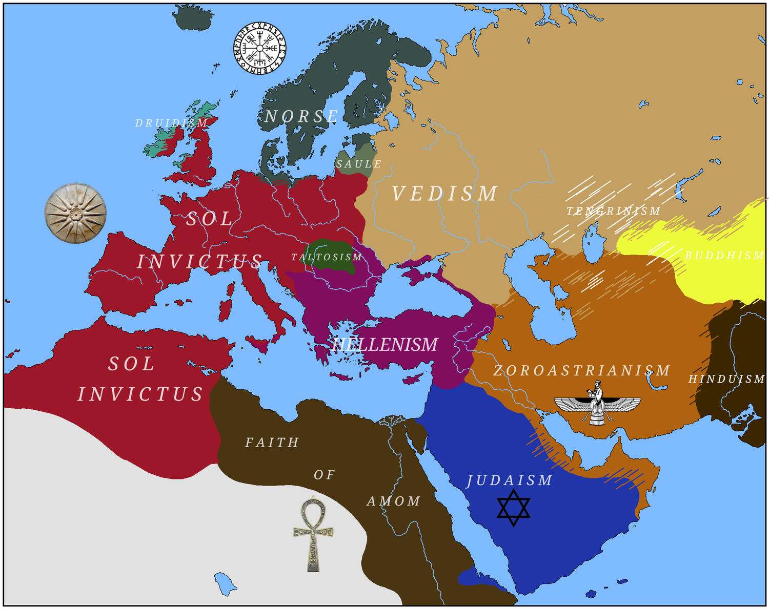What if Islam and Christianity did not exist?