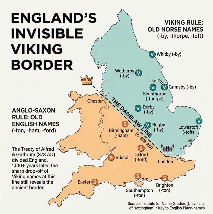England's invisible viking border