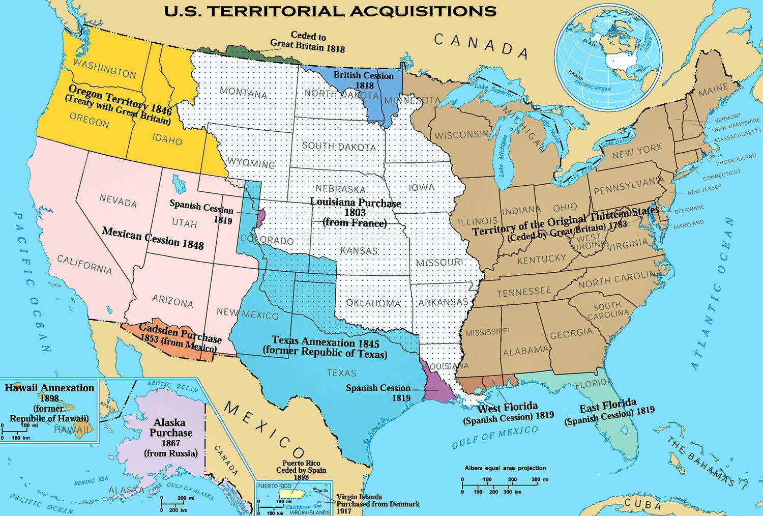 Territorial enlargement of the United States