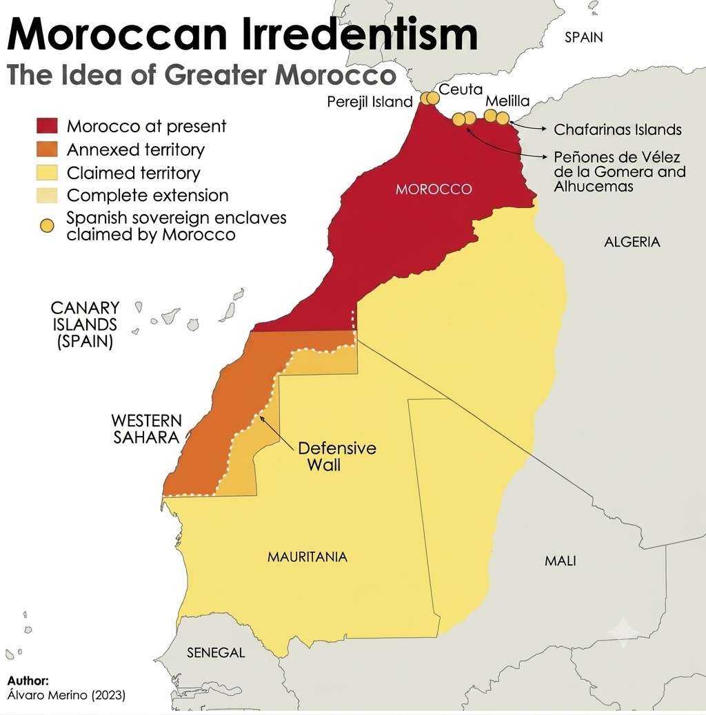 Morrocan Irredentism: the idea of Greater Morroco