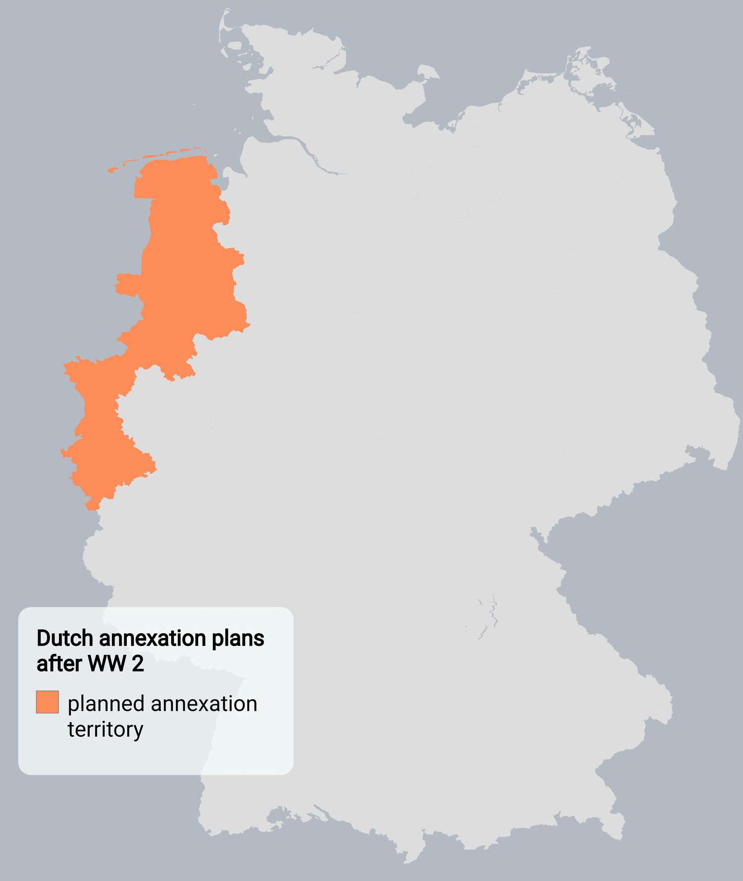 Territorial claims of Netherlands after World War 2