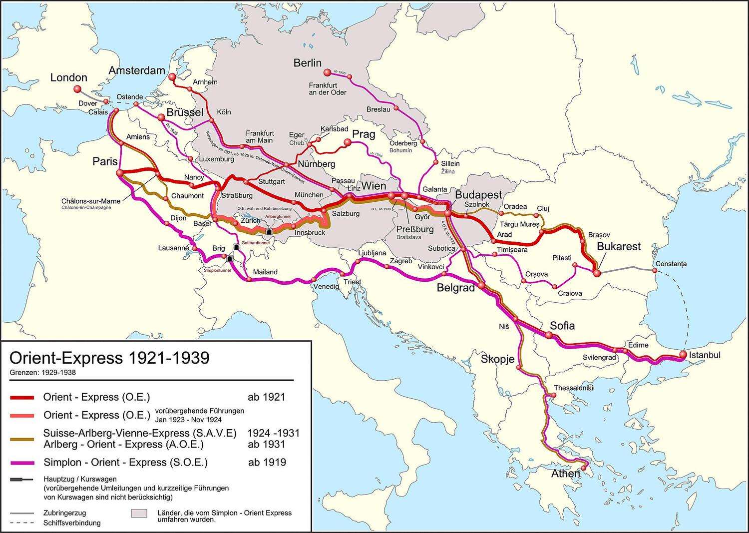 Orient Express 1921-1939