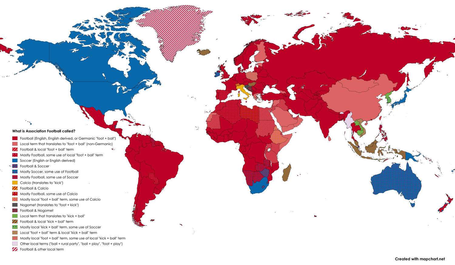 What is Association Football called around the world?