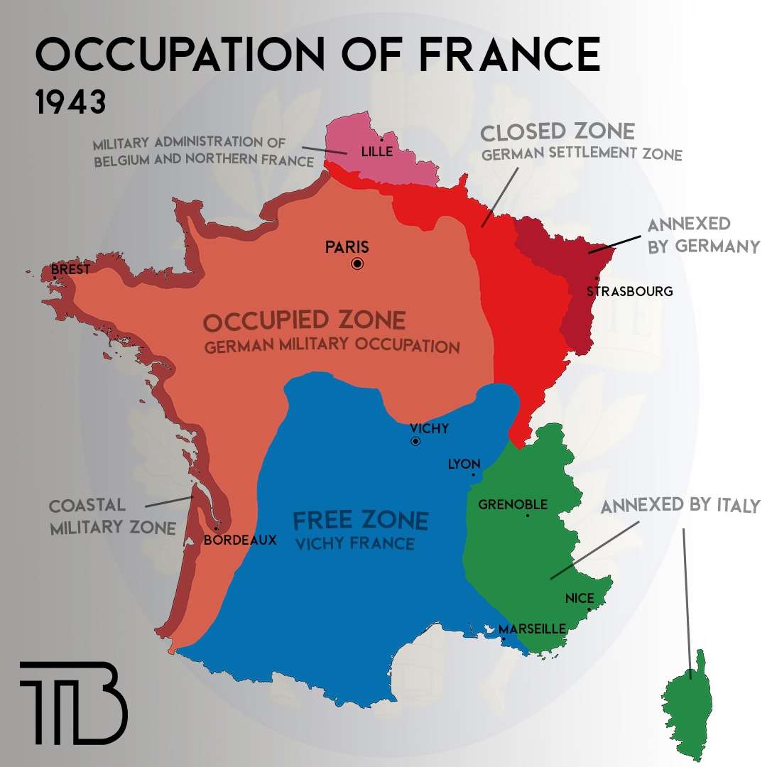 Occupation of France 1943
