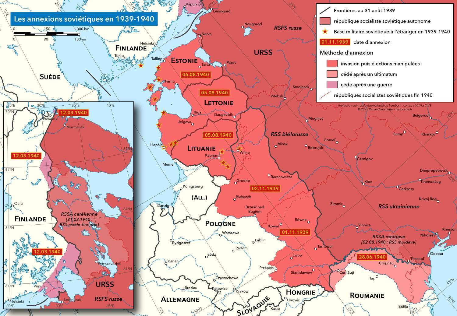 Soviet annexations in 1939-1940